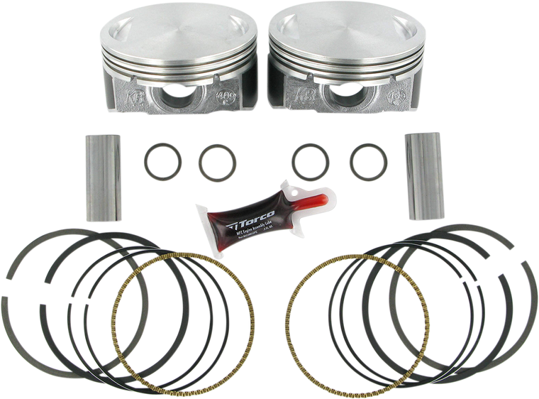Kb Performance - Piston Kit - Twin Cam - Hypereutectic Piston Kit - KB409C.010