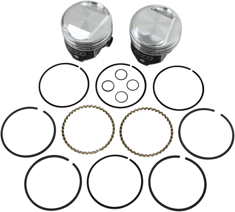 Kb Performance - Piston Kit - Hypereutectic Piston Kit - KB266.010.3
