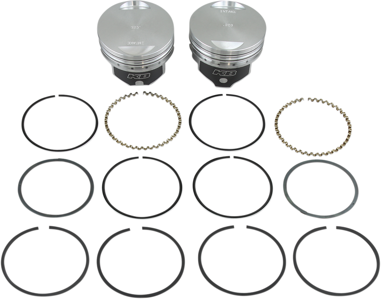 Kb Performance - Piston Kit - Evolution - Hypereutectic Piston Kit - KB305.020