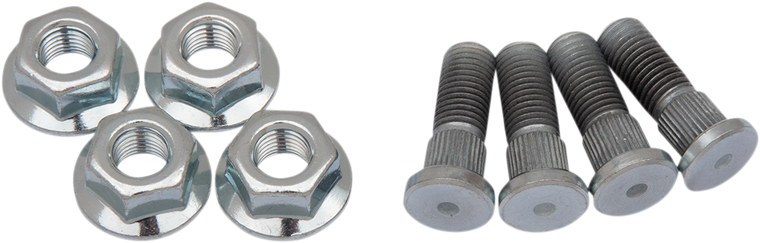 Moose Racing - Wheel Stud/Nut Kit - Rear - Wheel Stud/Nut Kit - 85-1027