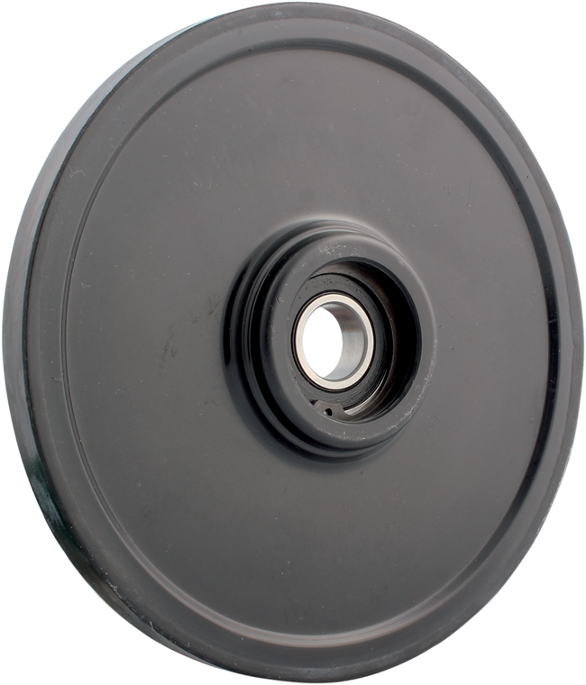 Kimpex - Idler Wheel with Snap Ring/Bearing 6004  - Black - 180 mm OD x 20 mm ID - Idler Wheel - 298978