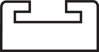 Kimpex - Graphite Slide - Profile Y1 - Length 52.75" - Graphite Slide - 993856