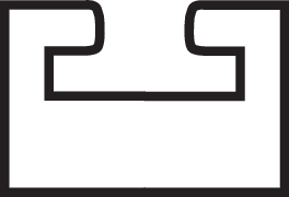 Kimpex - Graphite Slide - Profile 15 - Length 57.25" - Graphite Slide - 400591