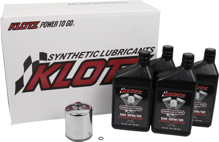 Klotz Oil - Basic Oil Change Kit - Oil Change Kit - KH-103