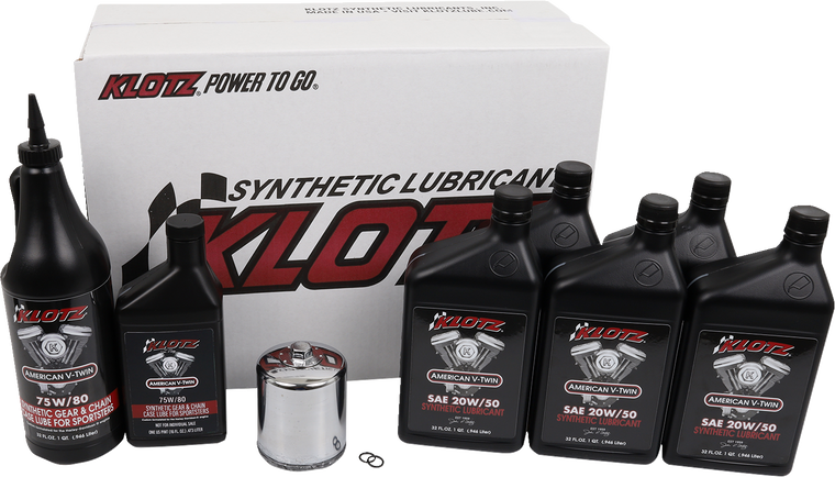 Klotz Oil - Premium Oil Change Kit - Premium Oil Change Kit - KH-110