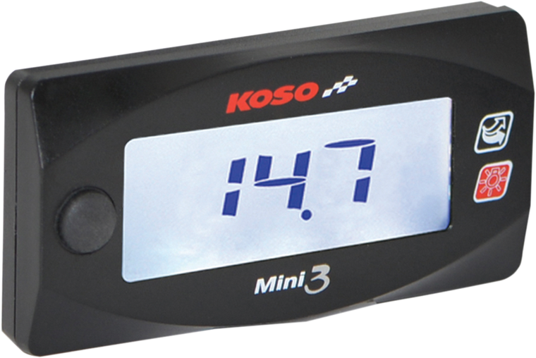 Koso - Mini 3 Air/Fuel Ratio Meter - '14-'15 Honda Grom - Mini 3 Air/Fuel Ratio Meter - BA003214