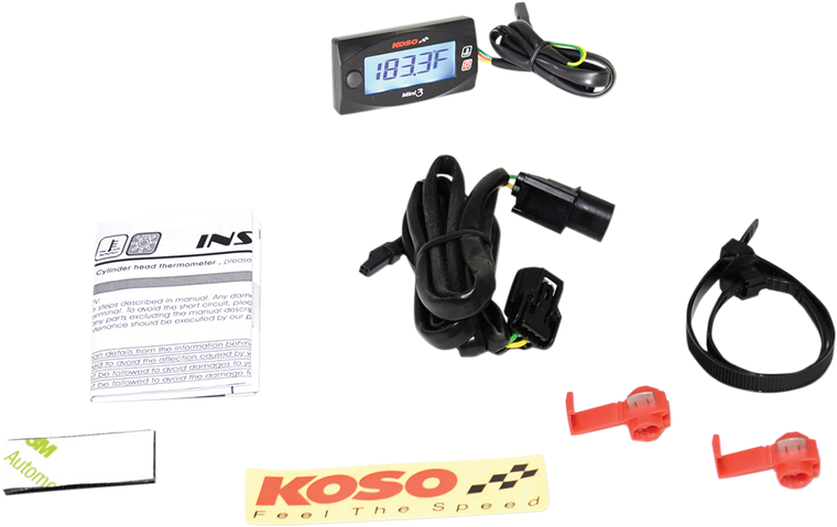 Koso - Cylinder Head Temperature Meter - Cylinder Head Temperature Meter - BA003245 Koso - Cylinder Head Temperature Meter - Cylinder Head Temperature Meter - BA003245