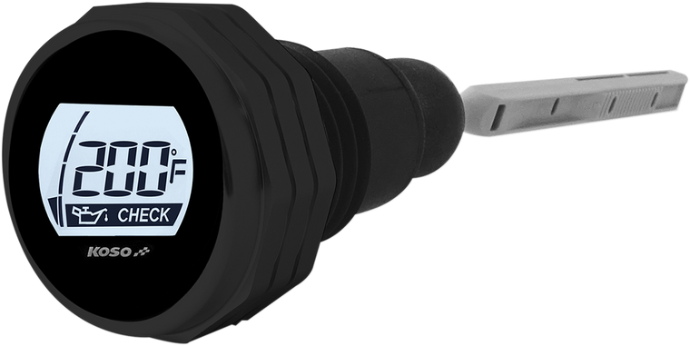 Koso - Oil Dipstick - Black Housing - Oil Dipstick - BA053001 Koso - Oil Dipstick - Black Housing - Oil Dipstick - BA053001