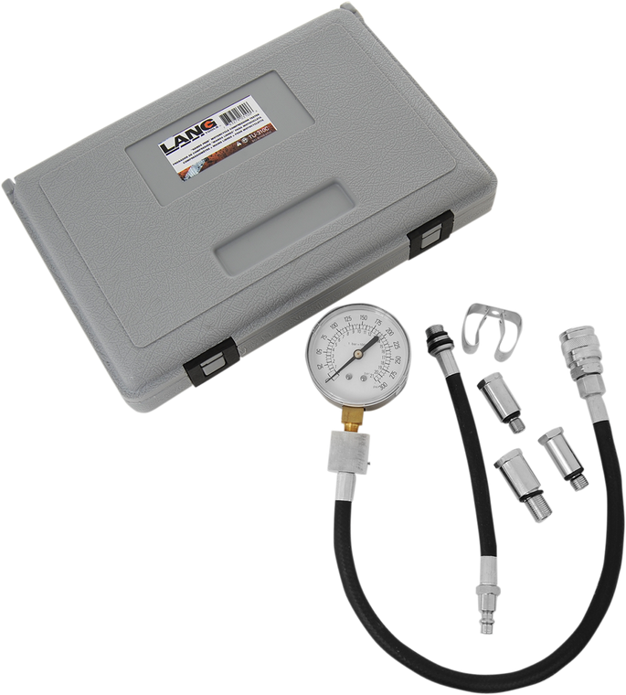 Lang Tools - Compression Tester - "Hands-Free" Motorcycle Compression Tester - TU310-PB Lang Tools - Compression Tester - "Hands-Free" Motorcycle Compression Tester - TU310-PB