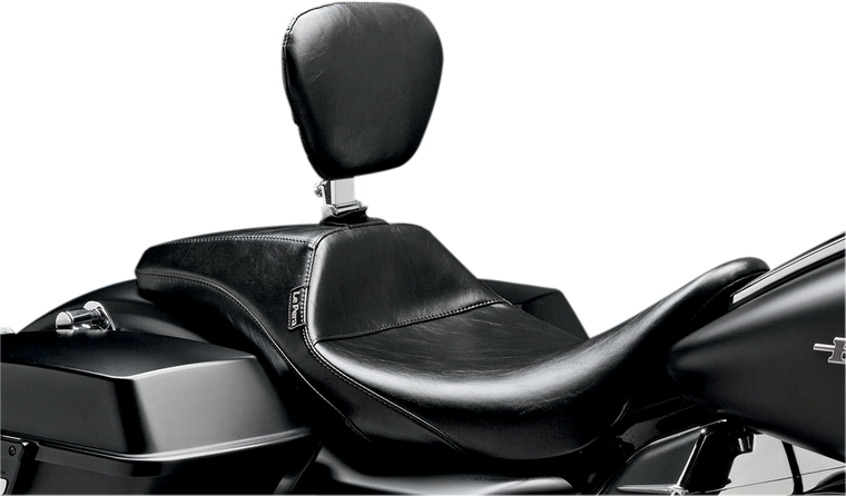 Le Pera - Outcast Daddy Long Legs Seat - Full-Length - With Backrest - Smooth - Black - FL - Outcast Daddy Long Legs Seat - LK-987DLBR