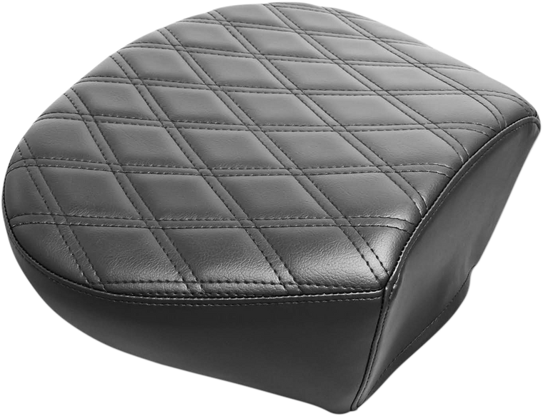 Le Pera - Monterey Sport Pillion Pad - Double Diamond - Black - FLH - Monterey Sport Pillion Pad - LK-647SPDD Le Pera - Monterey Sport Pillion Pad - Double Diamond - Black - FLH - Monterey Sport Pillion Pad - LK-647SPDD