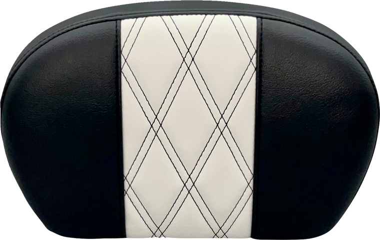 Le Pera - Sissy Bar Pad - GT 1/HR 1 Inlay - Black - Sissy Bar Pad - L-SBP01GT/HR1