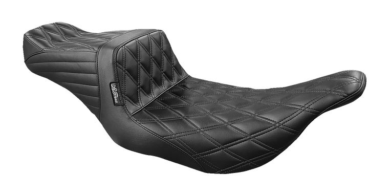 Le Pera - Tailwhip Seat - Double Diamond - Black - FL '97-'07 - Tailwhip Seat - LH-587DD