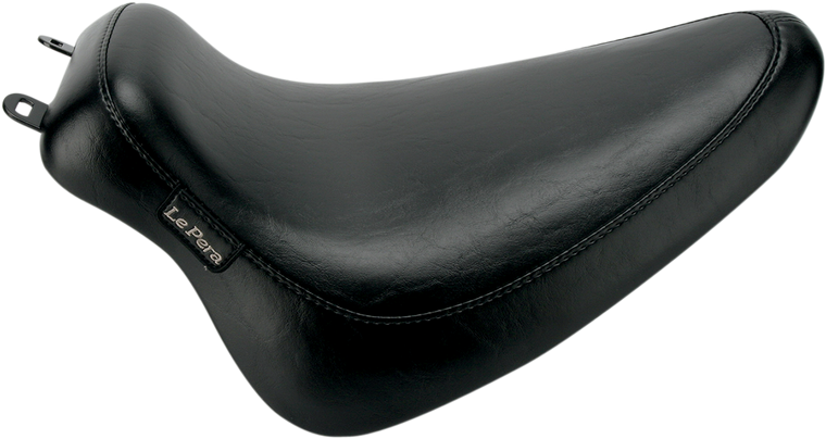 Le Pera - Silhouette Solo Seat - Smooth - Black - FLST '08-'17 - Silhouette  Solo Seat - LXE-850
