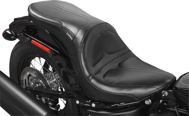 Le Pera - Maverick Seat - Without Backrest - Stitched - Black - FL '18-'22 - Maverick Seat - LY-910