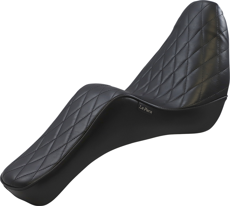 Le Pera - Cherokee Seat - Diamond - Black -  Softail '18+ - Cherokee Seat - LYX-020DM