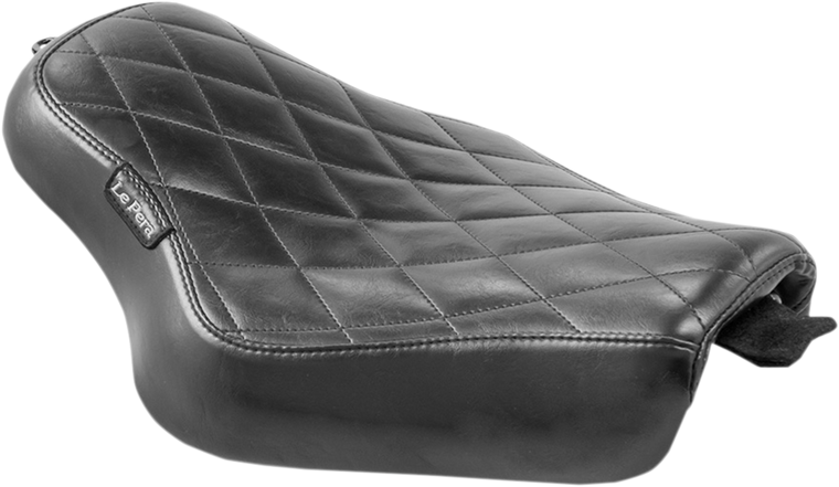 Le Pera - Streaker Solo Seat - Diamond - Black - XL - Streaker Solo Seat - LK-356DM