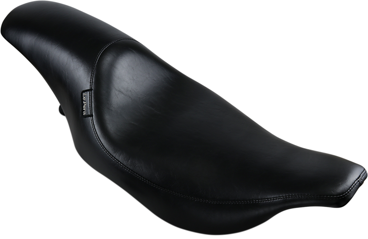 Le Pera - Silhouette Full-Length Seat - Smooth - Black - FLH/FLT '02-'07 - Silhouette Full-Length Seat - LH-867
