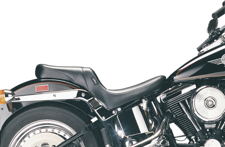 Le Pera - Daytona 2-Up Seat - Without Backrest - Smooth - Black - Softail '84-'99 - Daytona 2-Up Seat - LGN-543S