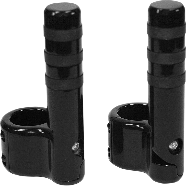 Lindby - Clamp-On 3-Band Footpeg - Black - Clamp-On Footpeg - BL715
