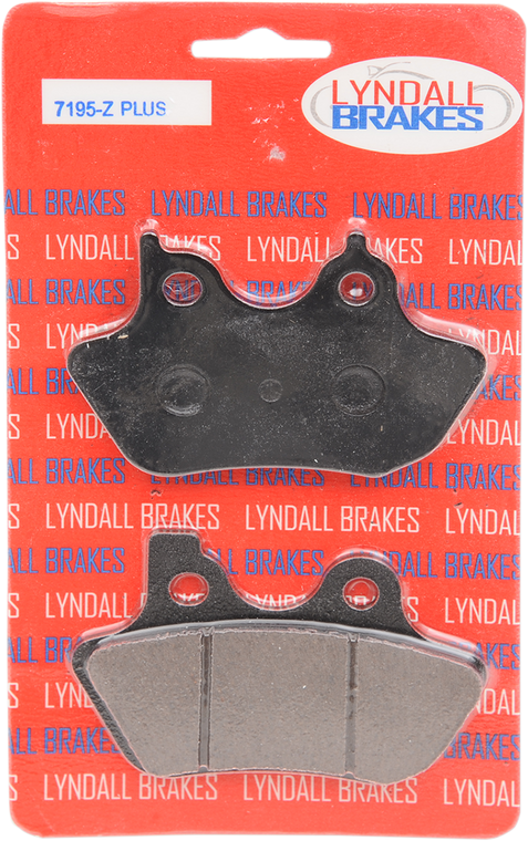Lyndall Racing Brakes Llc - Z-Plus Brake Pads - Harley-Davidson - Z-Plus Harley/Buell Brake Pads - 7195-Z+