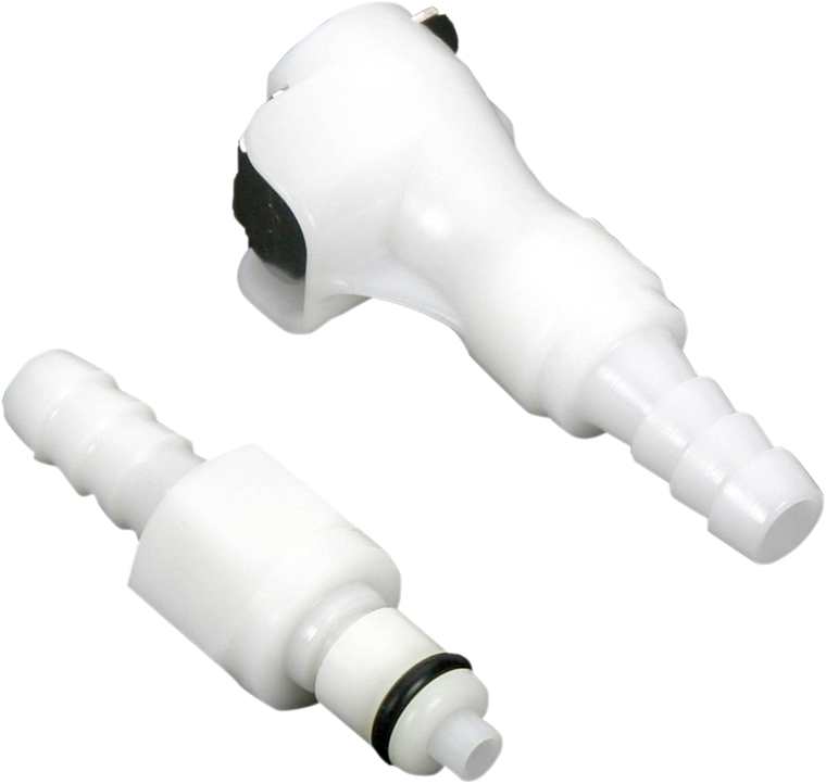 Motion Pro - Dual Quick-Disconnect Coupling - 1/4" - Fuel Line Quick-Disconnect Coupling - 12-0037