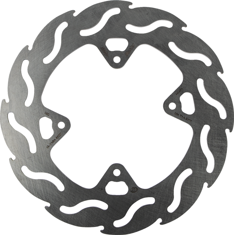 Moto-master - Brake Rotor - Front - Flame - Brake Rotors - 110231-PU