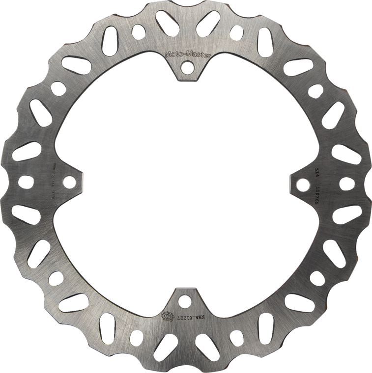 Moto-master - Brake Rotor - Rear - Nitro - Brake Rotors - 110365-PU