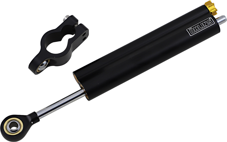 Ohlins - Blackline Universal Steering Damper - Damper Stroke 63 - Universal Blackline Steering Damper - SD 007 Ohlins - Blackline Universal Steering Damper - Damper Stroke 63 - Universal Blackline Steering Damper - SD 007