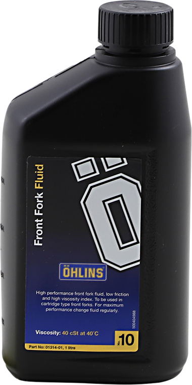 Ohlins - Fork Oil - 10wt - 1L - Fork/Suspension Oil - 01314-01 Ohlins - Fork Oil - 10wt - 1L - Fork/Suspension Oil - 01314-01