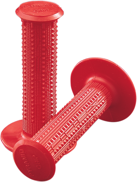 Oury Grips - Grips - Pyramid - Red - Pyramid Grips - OSCXPY50