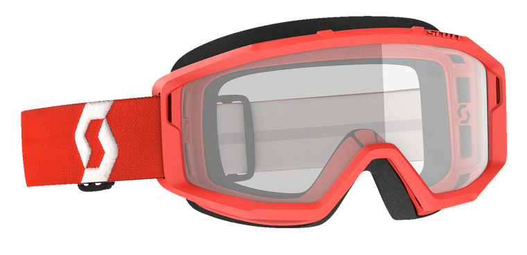 Scott - Primal Goggles - Red - Clear - Primal Goggles - 278598-0004043