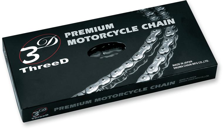 Threed - 525 Z  - Chain - 120 Links - Black - 525 Z Chain - 525Z3D-120KG