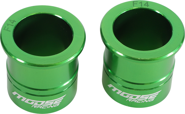 Moose Racing - Fast Wheel Spacer - Front - Green - Kawasaki - Fast Wheel Spacer - W16-2305GN