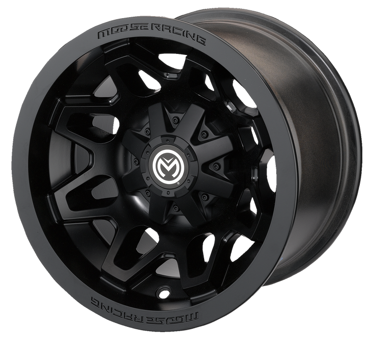 Moose Utility - Wheel - 416X - Front/Rear - Black - 14x7 - 4/156 - 4+3 - 416X Wheel - 416MO147156MB4