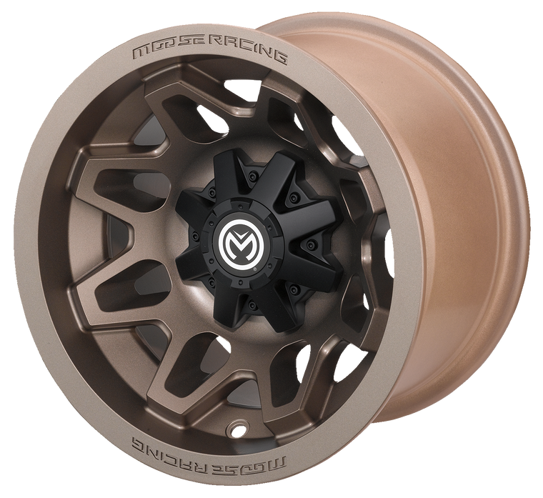 Moose Utility - Wheel - 416X - Rear - Bronze - 14x8 - 4/110 - 4+4 - 416X Wheel - 416MO148110BZ4