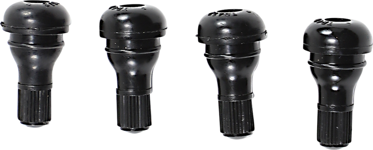 Moose Utility - Valve Stem - TR412 - Black - 4 Pack - TR412 Valve Stem - TR412-B4