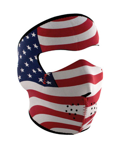 Balboa - Neoprene Face Mask, Usa Flag, Stars & Stripes - WNFM003