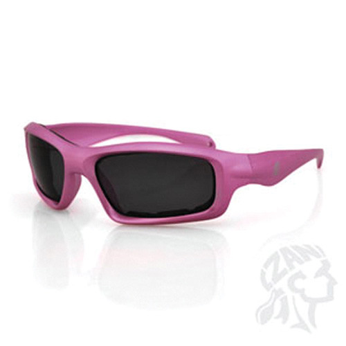 Balboa - Seattle Sunglass, Crysal Silver Frame, Smoked Lens - EZSE003