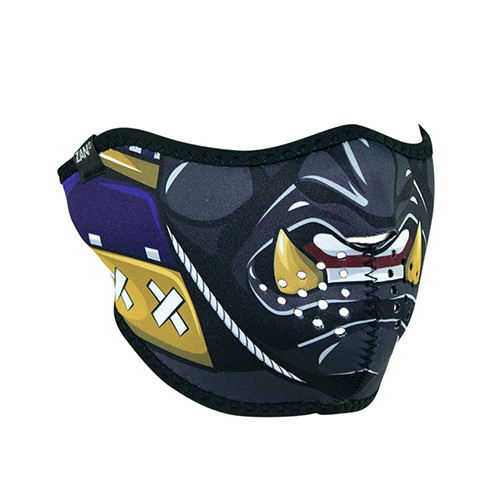 Balboa - Zan Half Mask Mask, Neoprene, Samurai - WNFM027H