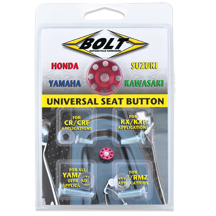 Bolt Motorcycle Hardware, Inc - Anodized Seat Button-japanese - BMH-SB