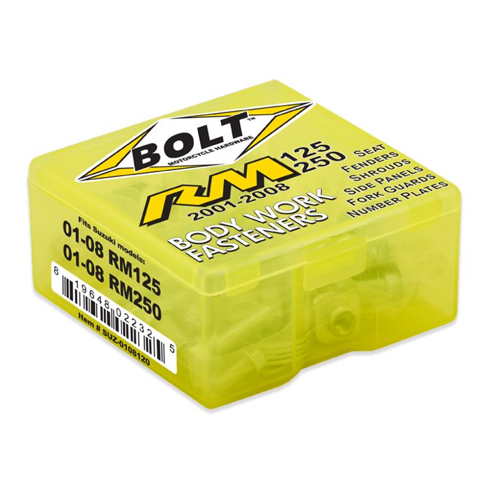 Bolt Motorcycle Hardware, Inc - Body Work Fastener Kit Suz - SUZ-0108120