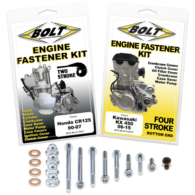 Bolt Motorcycle Hardware, Inc - Engine Fastener Kit Ktm 2-strk - E-KTM2-1720