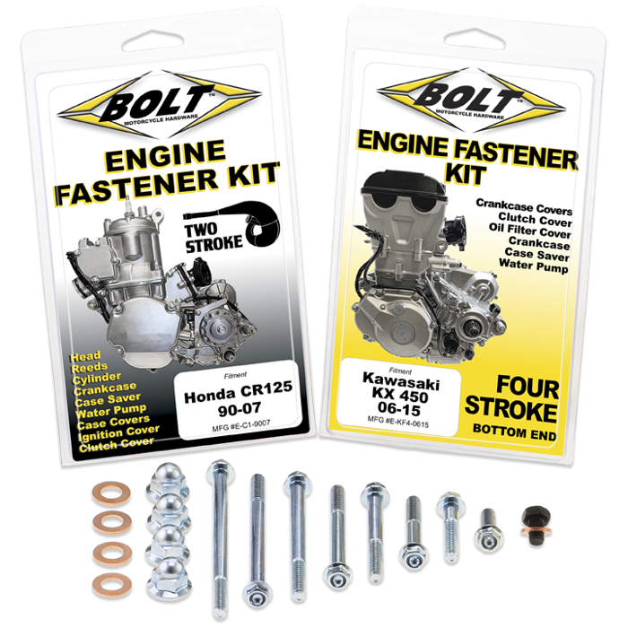 Bolt Motorcycle Hardware, Inc - Engine Fastener Kit Yam 2-strk - E-Y8-9320