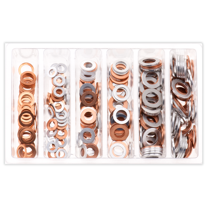 Bolt Motorcycle Hardware, Inc - Svc Drain Plug Washer Asst - 2008-DPW