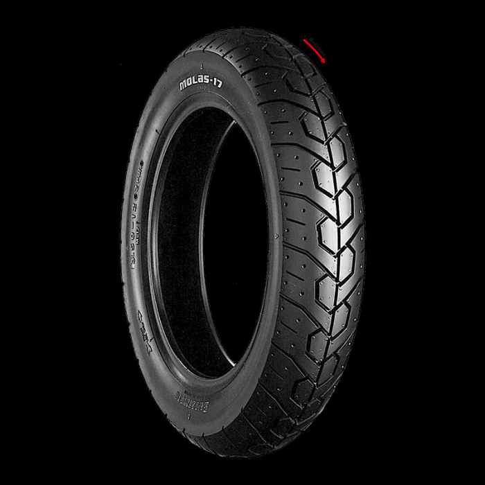 Bridgestone Tires - Bridgestone - Ml17a 110/100-12-(67j) Tire - 284556