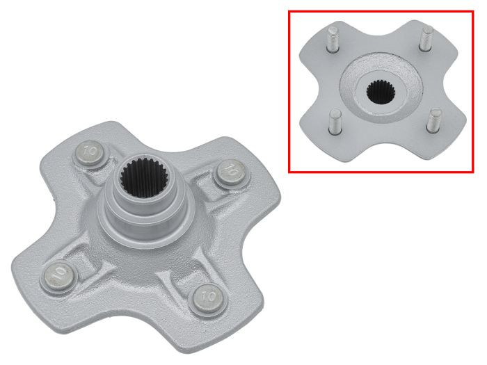 Bronco Products - 4-bolt Forged Atv Hub Left Righ T Honda - AT-06922