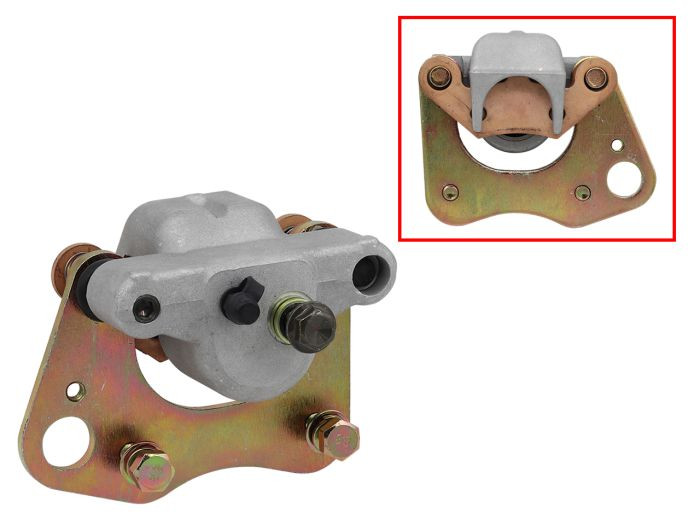 Bronco Products - Bronco Brake Caliper, Front Lef T With Brake Pads - AT-05A39