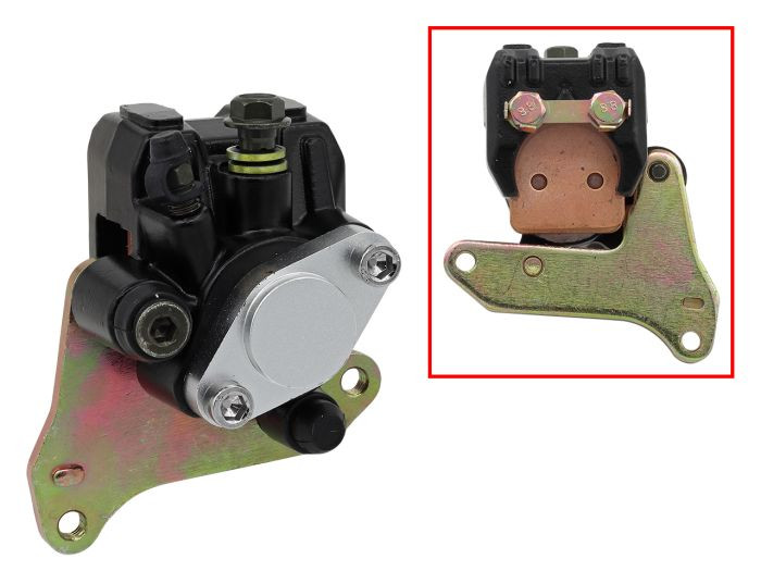 Bronco Products - Bronco Brake Caliper, Rear With Brake Pads - AT-05A18