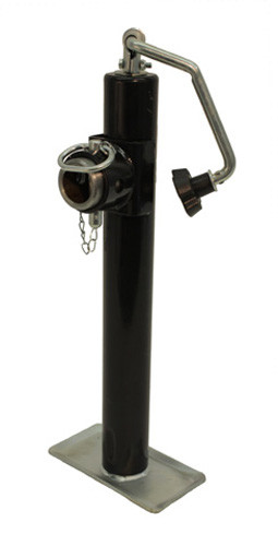 Buyers - Top Wind Swivel Jack 2000# Pipe Mount 10" Travel - 91205